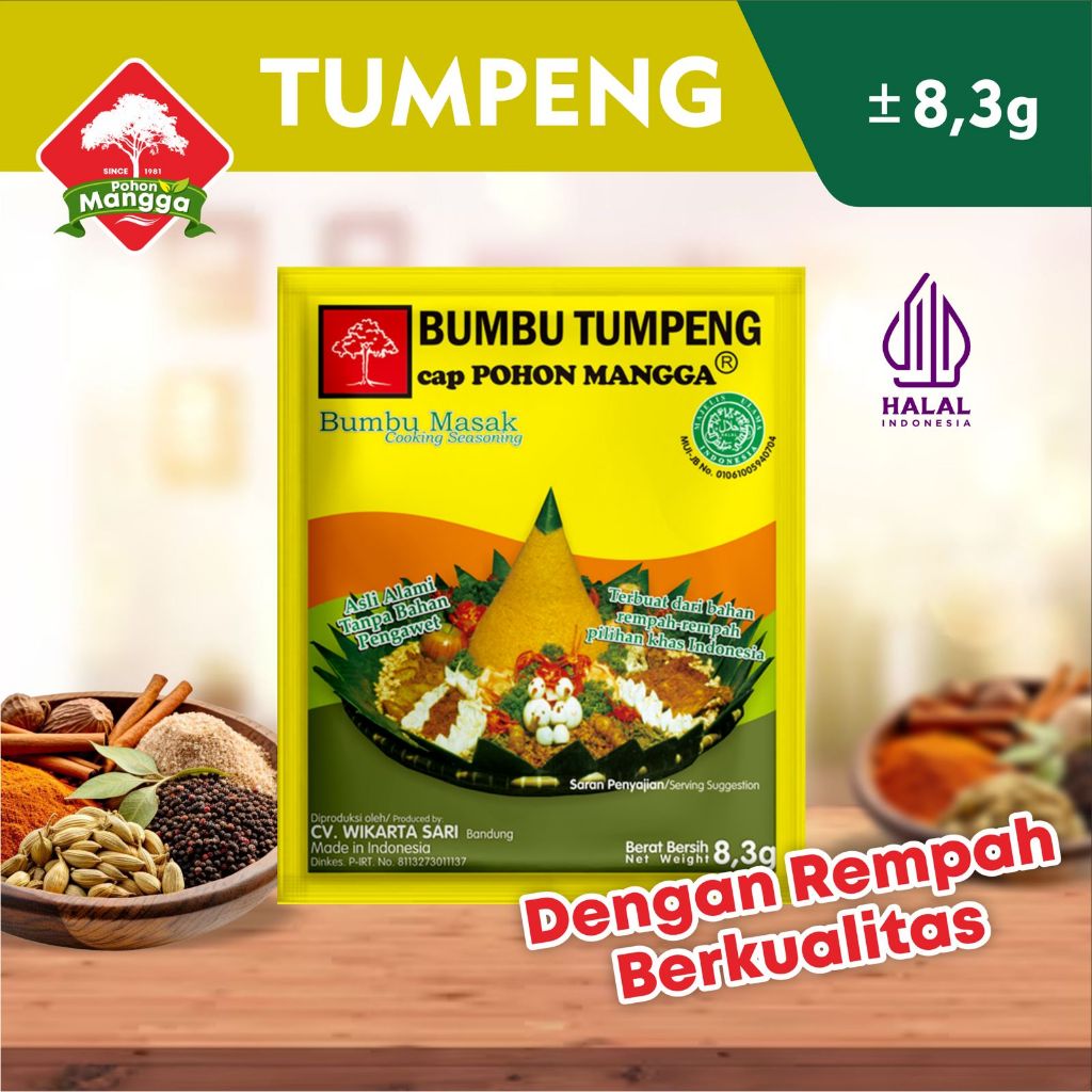 Wikarta Sari Bumbu Tumpeng Cap Pohon Mangga