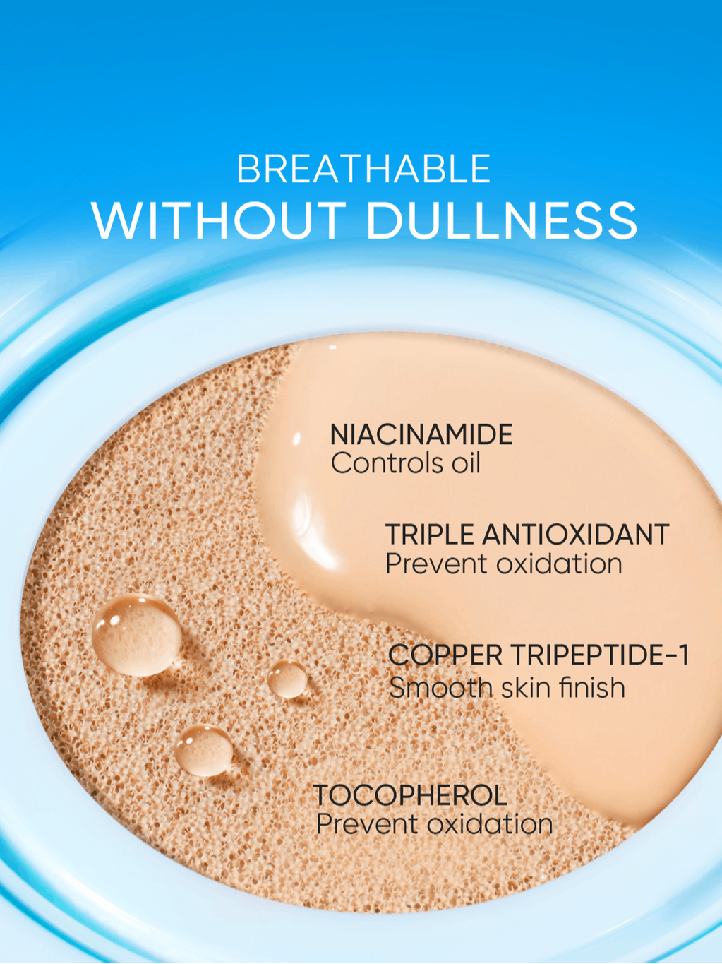 SKINTIFIC Cosmetics SKINTIFIC Perfect Stay Velvet Matte Cushion 05 Sand