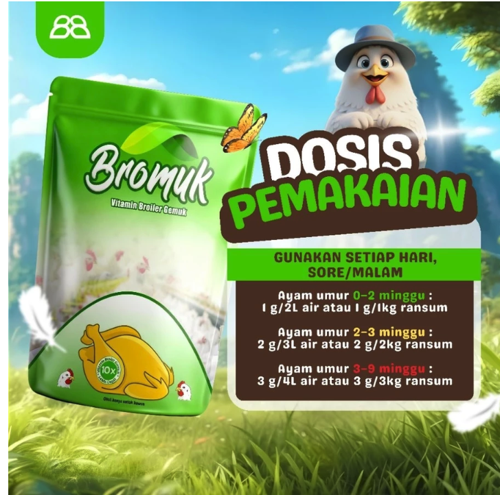 Bromuk Vitamin Broiler Gemuk