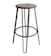 Informa MANLEY KD BAR STOOL GUNMETAL 1