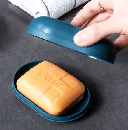 Mendekor Tempat Sabun Batang Kotak Kamar Mandi Plastik 