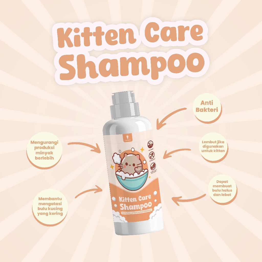  Clever Solutions Kitten Care Shampoo