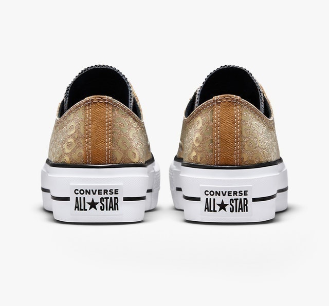 Converse Chuck Taylor All Star Leopard Glitter Platform