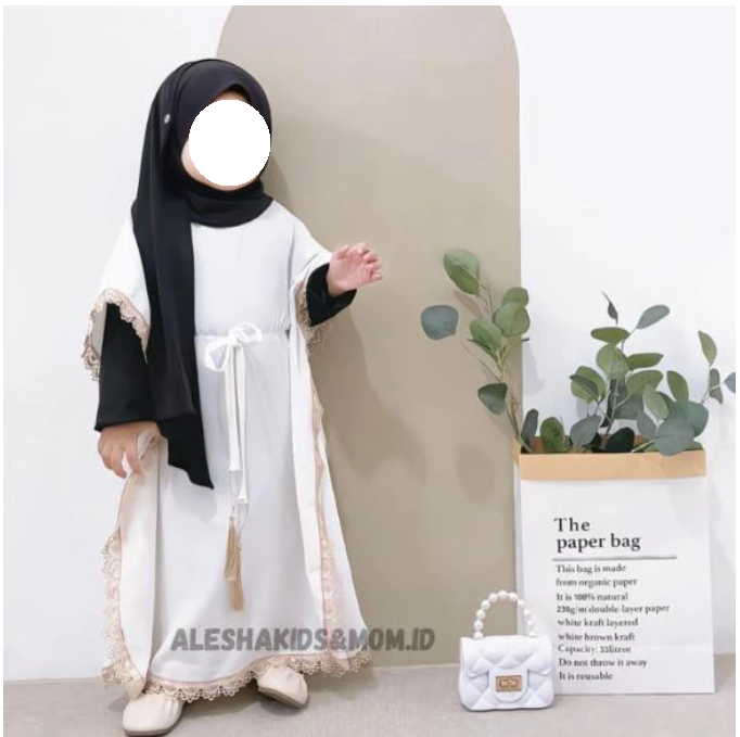 Alesha Kids & Mom Kaftan Anak najwa