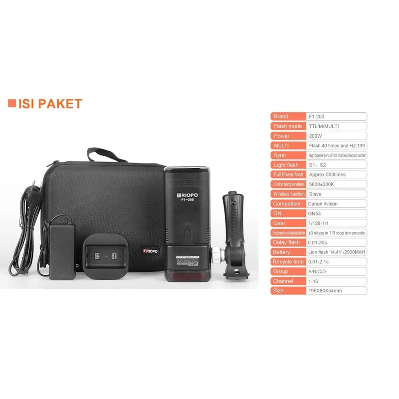 TRIOPO Portable Flash 4