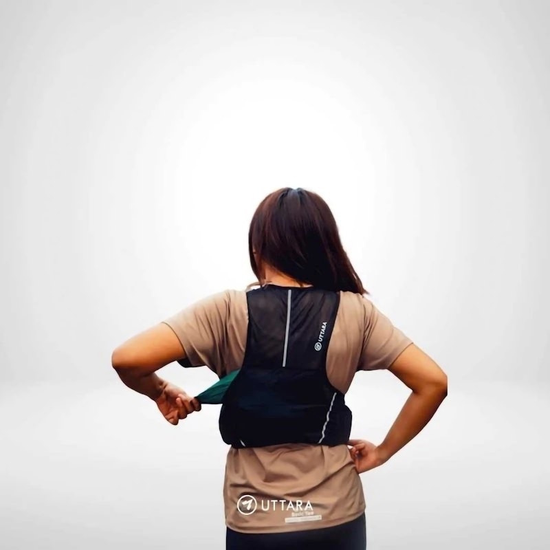 Uttara Reflective Running Vest 3L Double Buckle 4