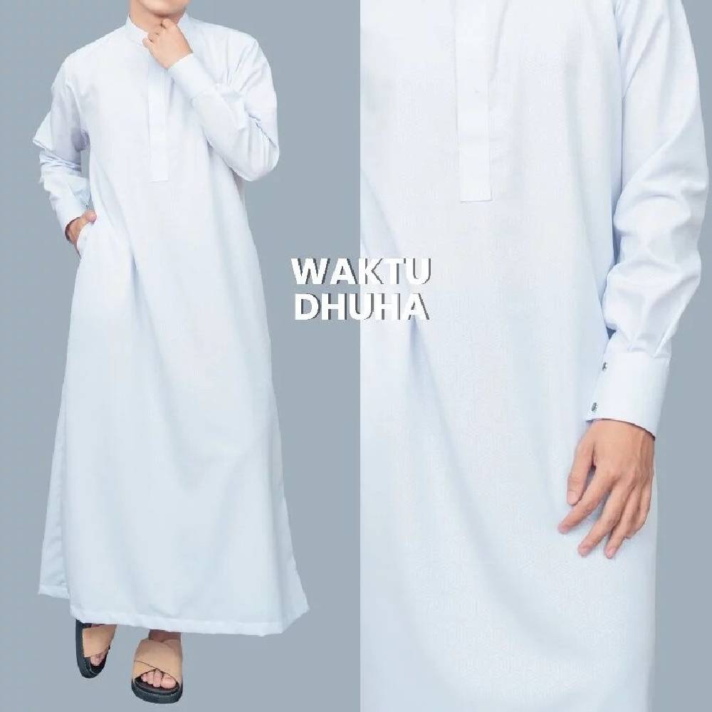  Waktu Dhuha Jubah Umar Putih