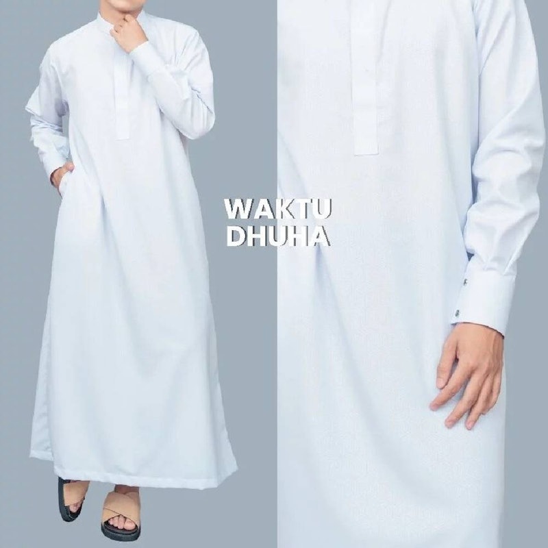 Waktu Dhuha Jubah Umar Putih 2