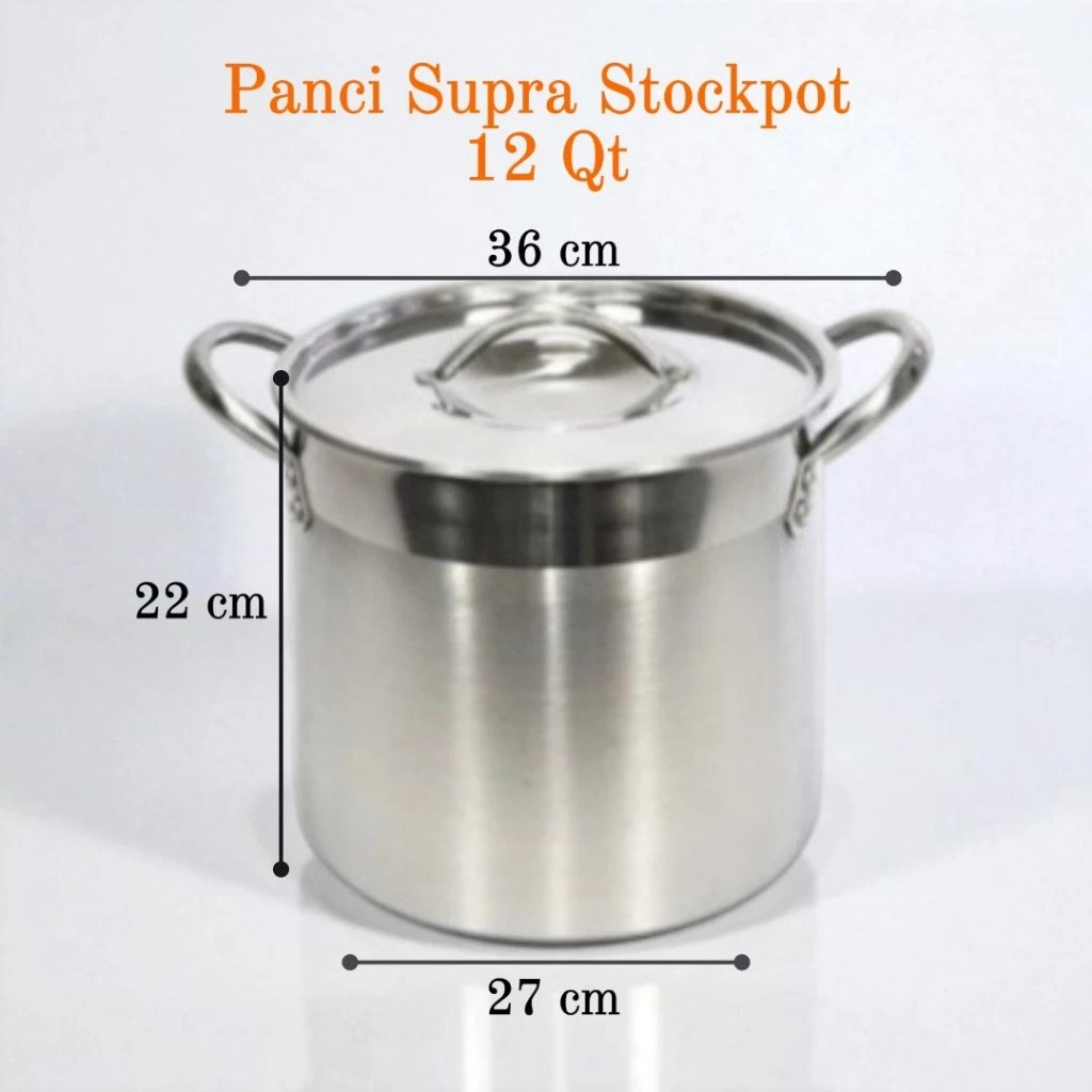 Supra® Panci Stokpot Stainless Steel 2