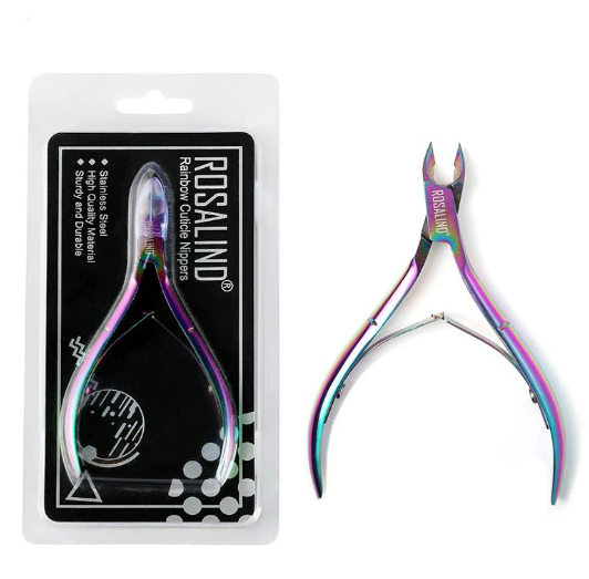Rosalind Rainbow Stainless Steel Cuticle Scissors