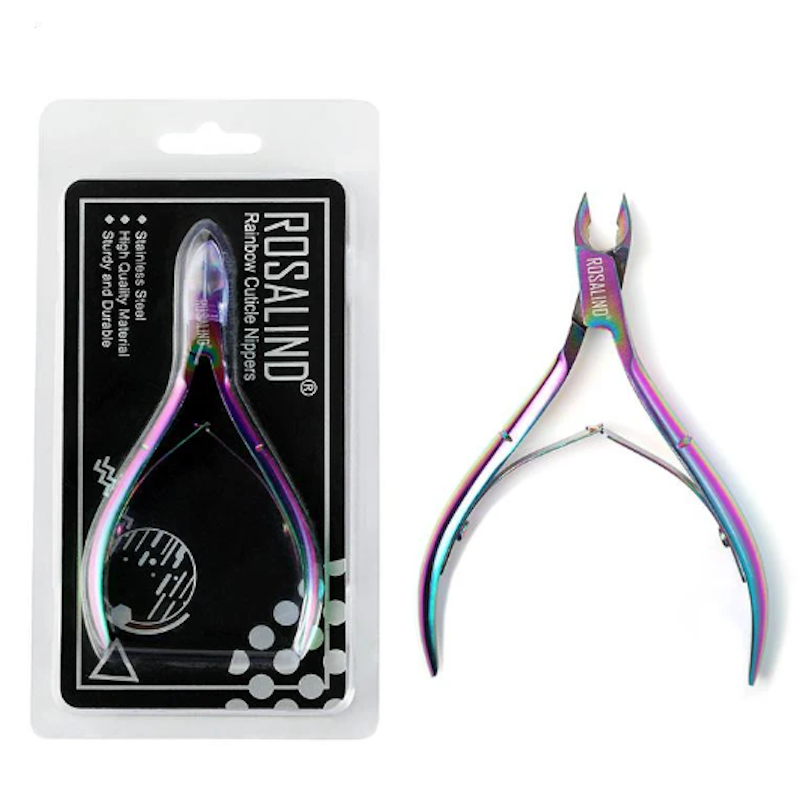Rosalind Rainbow Stainless Steel Cuticle Scissors 1