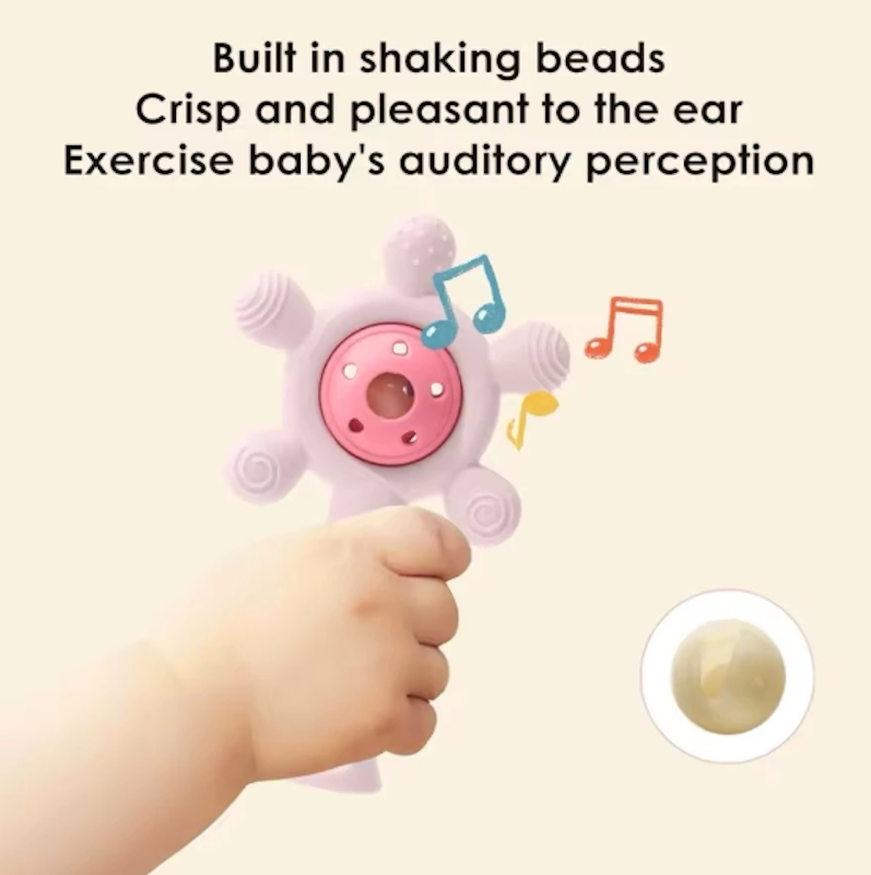Mom Sun Teether Bayi Kocok Musik YJ01