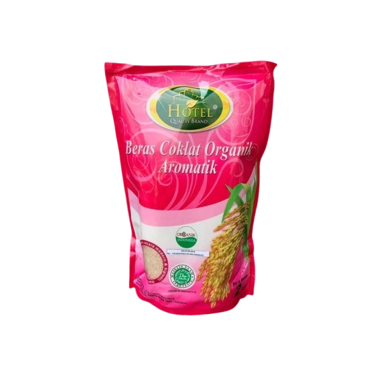 HOTEL Beras Coklat Organik Aromatik 2 kg 1