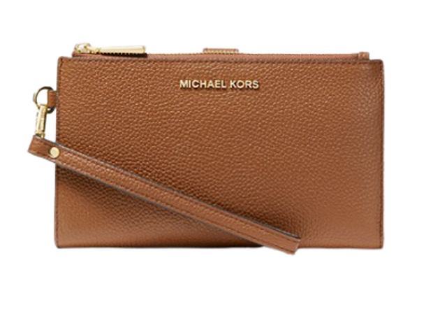 Adele Pebbled Leather Smartphone Wallet ｜ 34F9GAFW4L