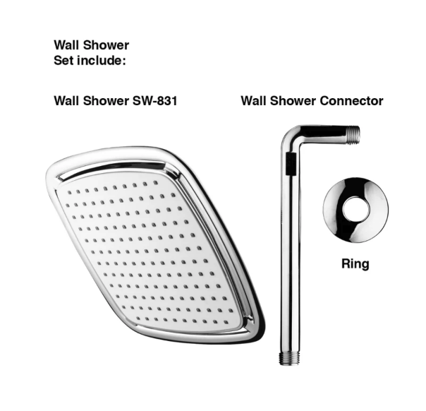 Cahaya Bangunan Baru VONE Shower Wall SW-831