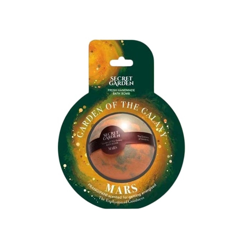 Secret Garden Garden of The Galaxy Bath Bomb Mars 1