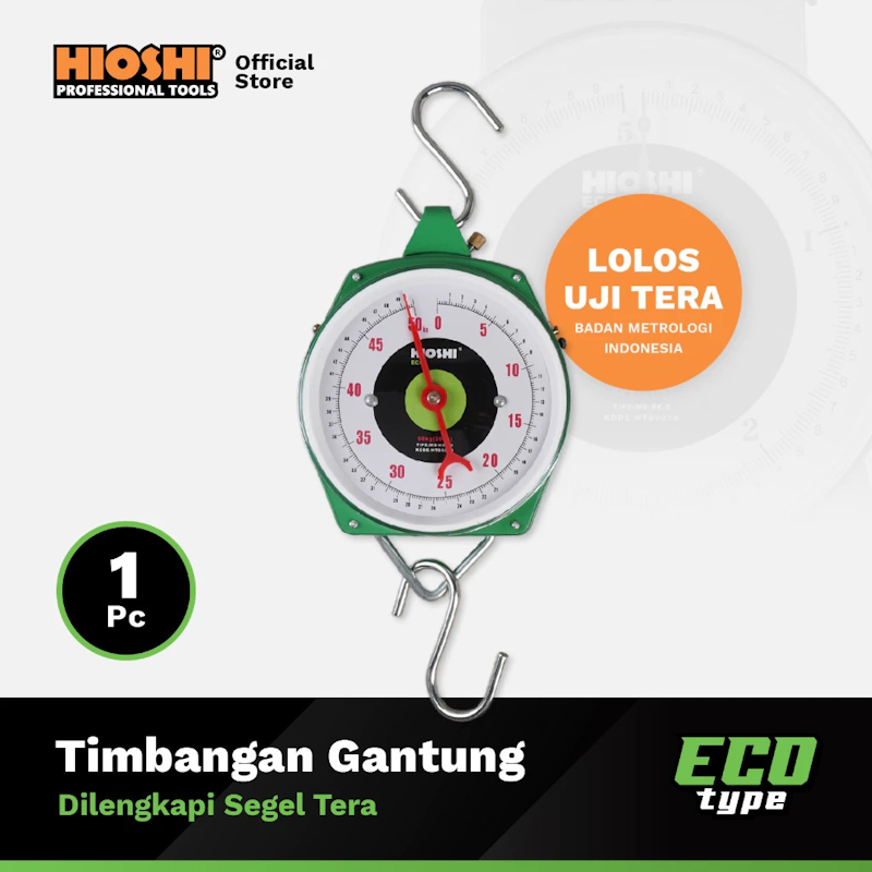 Hioshi Timbangan Gantung Eco 150 kg 3