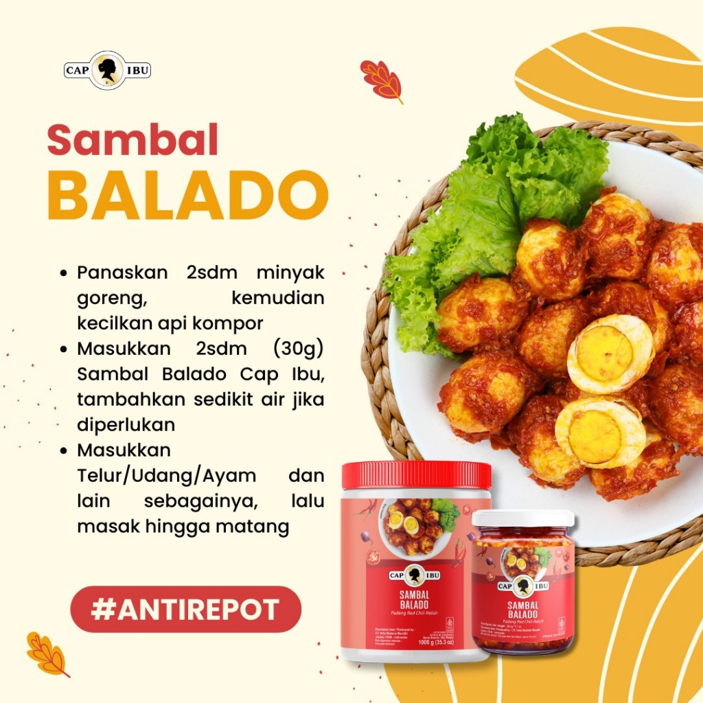  Cap Ibu Sambal Balado Hot