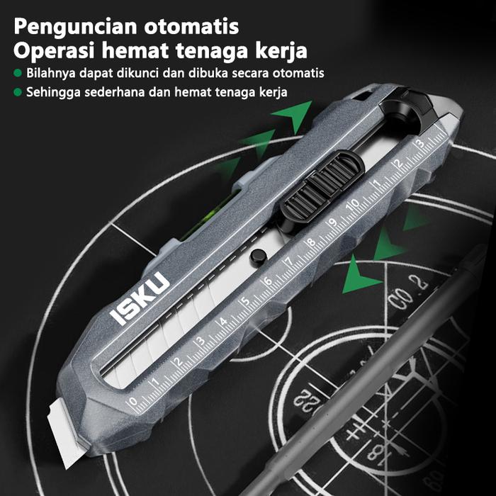 Isku Teknologi Indonesia ISKU Utility Knife Multifungsi