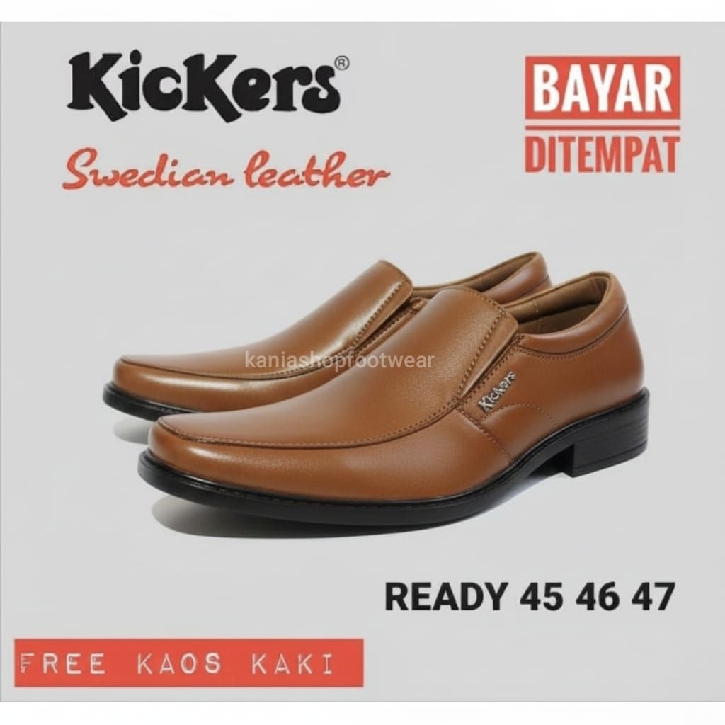  Kickers Sepatu Pria Pantofel 5