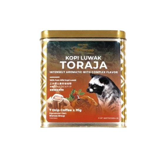 Worcas Kopi Luwak Toraja Drip Filter