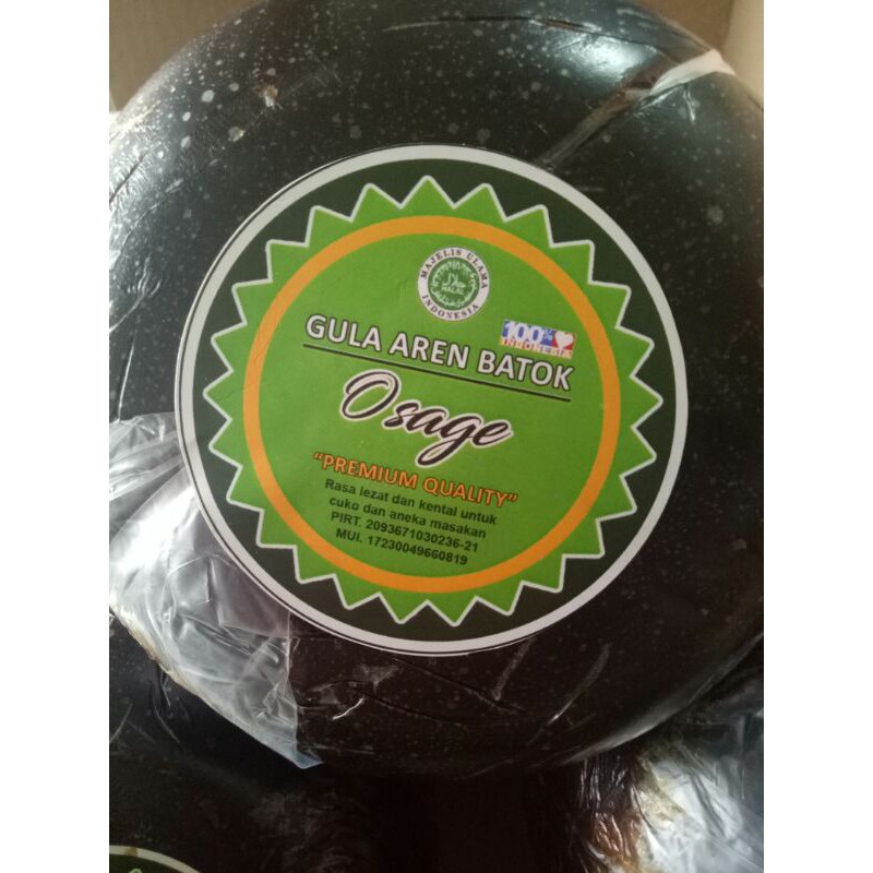 Alami Osage Food Osage Gula Aren Batok 