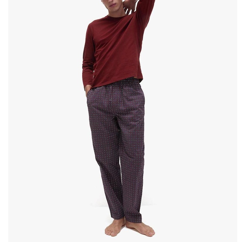 Marks & Spencer Pure Cotton Geometric Print Pyjama Set 4