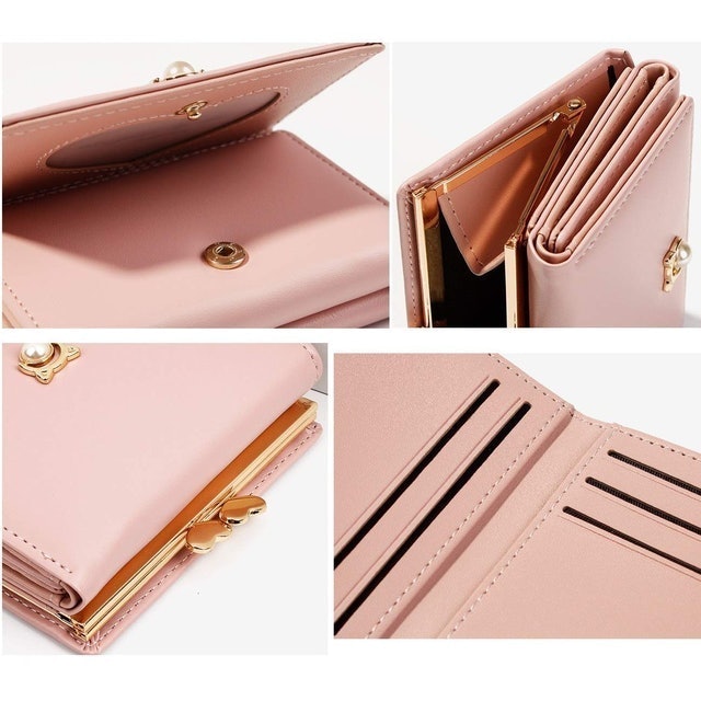 JIUFENG  Dompet Koin Lipat Pendek