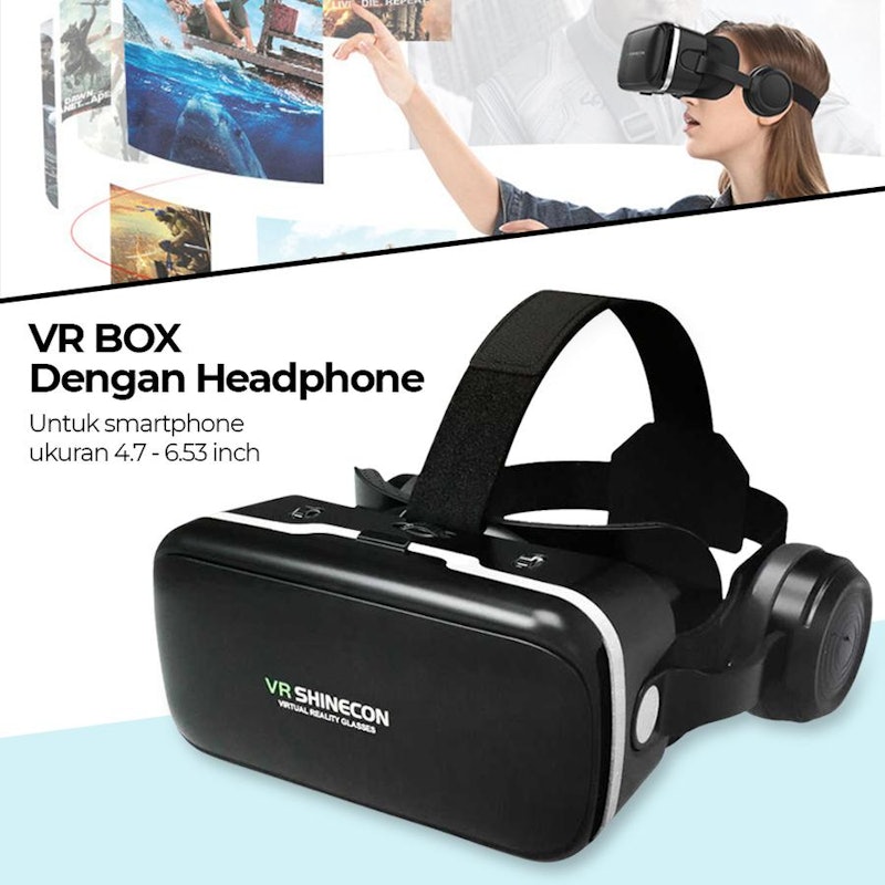 Shinecon 6.0 VR Box Virtual Reality Glasses 5