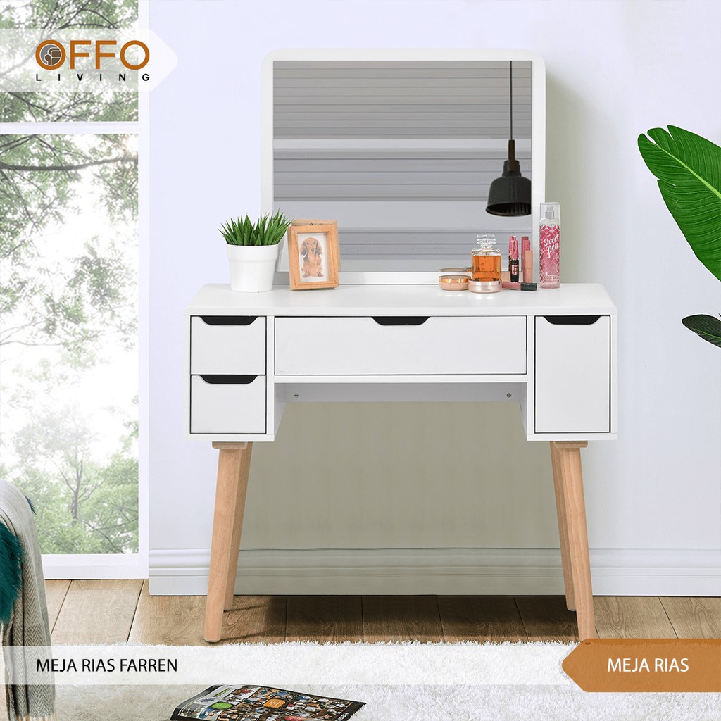 Furnimart Mebelindo Sakti Offo Living Meja Rias Farren MRSL-01