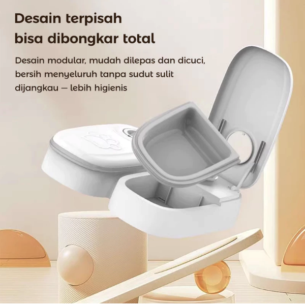  Dulepig Pet Feeder Dispenser