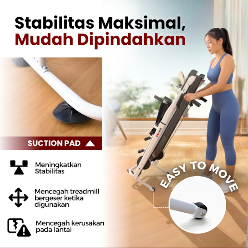 Redpanda Treadmill Manual Foldable 4