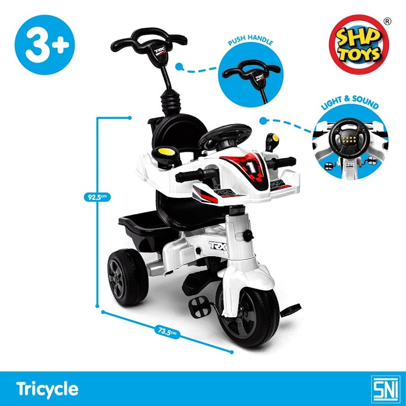 SHP Toys Sepeda Roda Tiga 3