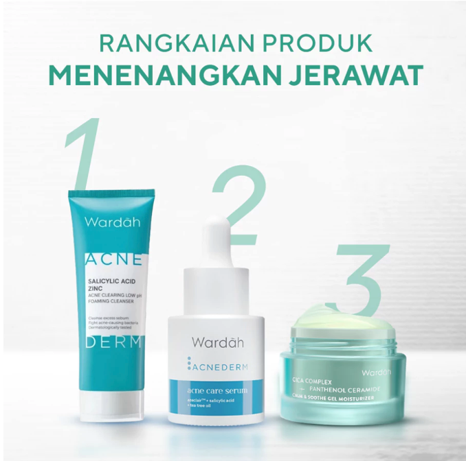 Paragon Technology and Innovation Wardah Cica Complex + Panthenol Ceramide Calm & Soothe Gel Moisturizer