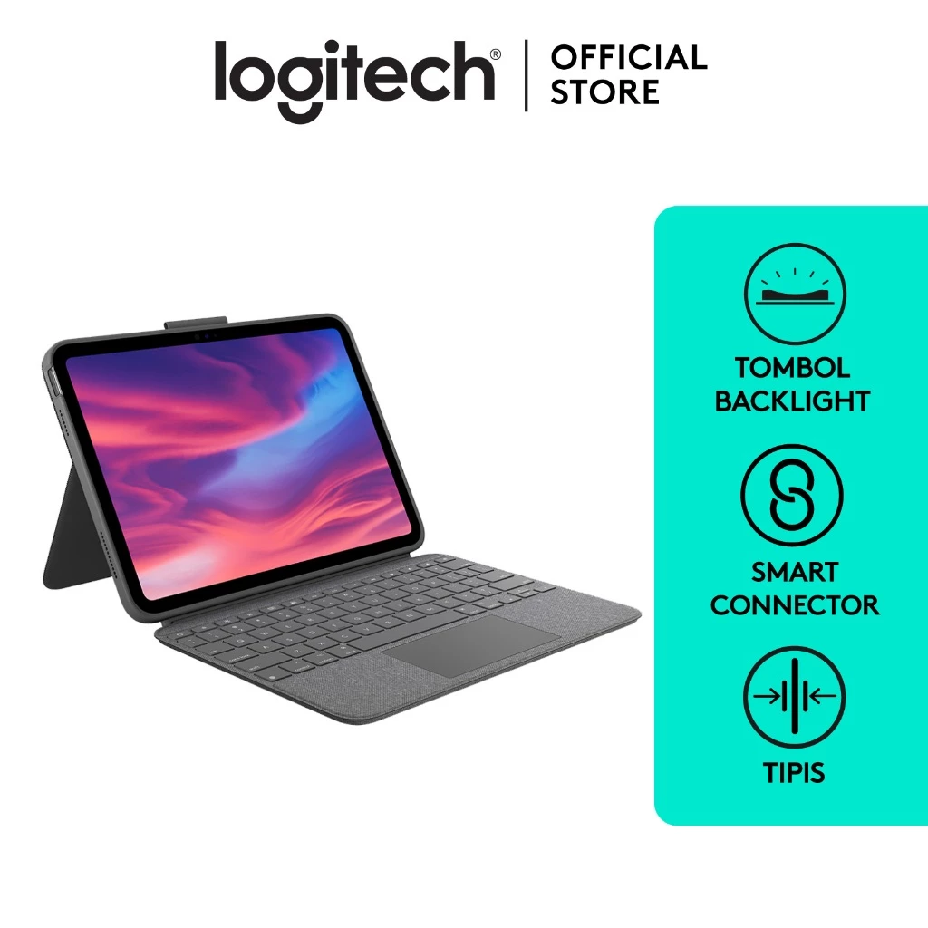 Logitech International Logitech Combo Touch for iPad 
