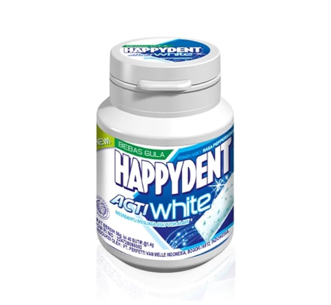 Happydent Acti White Sugar Free