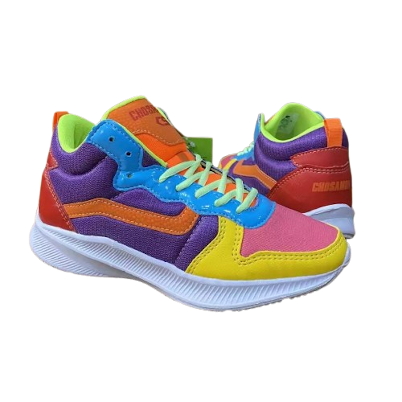 CHOSAMON Mid Top Clown Badut Ungu Pink 1