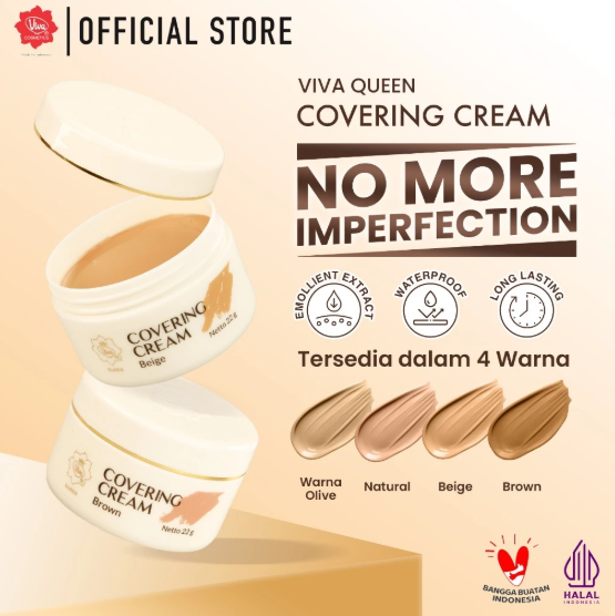 Viva Queen Covering Cream Olive