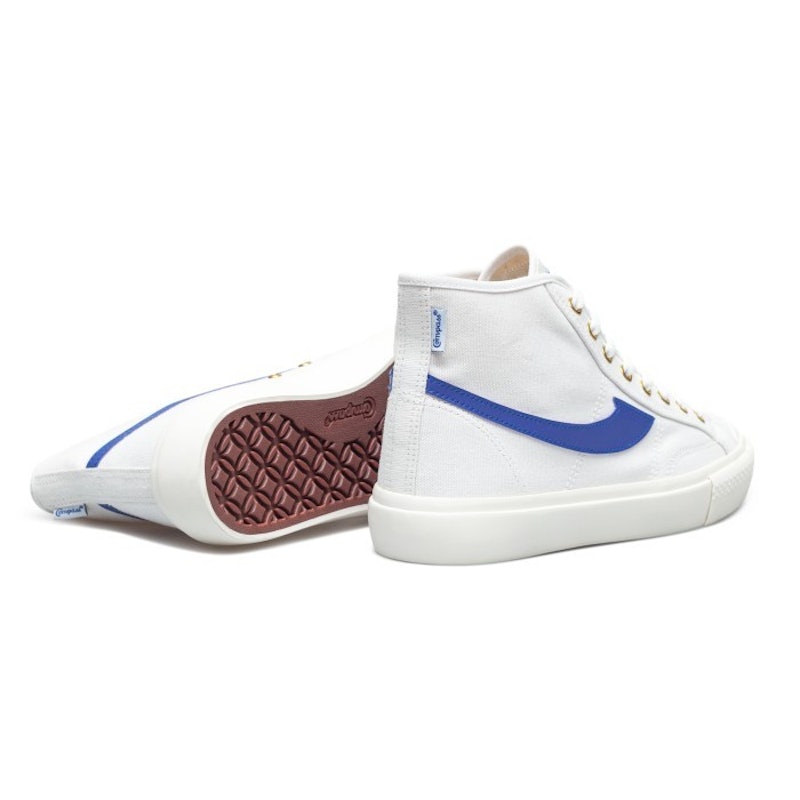 Compass® Gazelle Hi White Blue 2