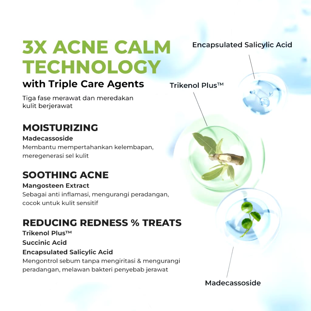 Facetology Innovation Technology Facetology Triple Care Acne Calm Moisturizer