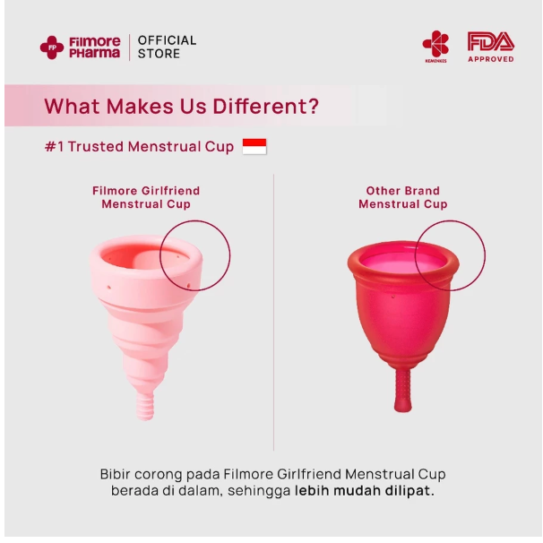 Filmore Pharma Filmore Girlfriend Menstrual Cup