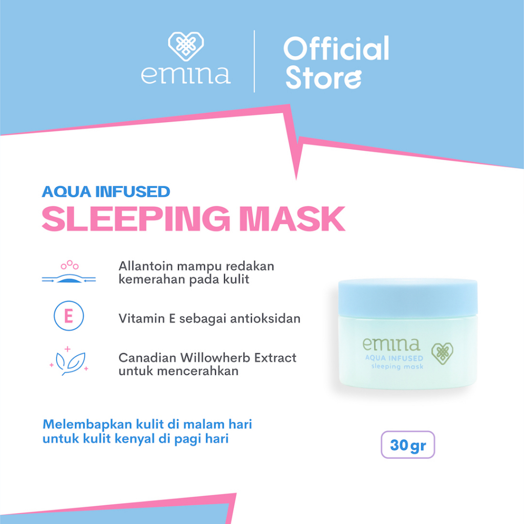 Emina Aqua Infused Sleeping Mask