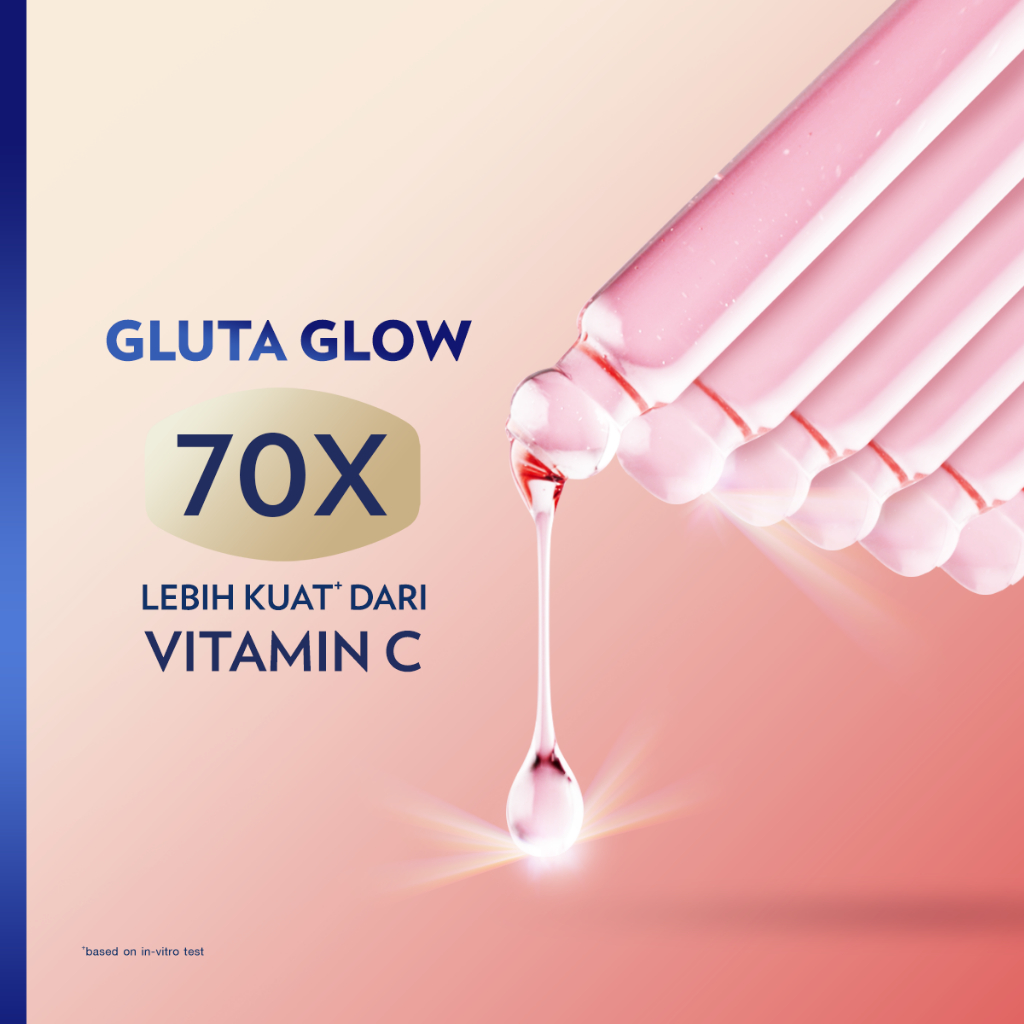 Unilever Indonesia Vaseline® Healthy Bright™ Gluta-Hya Serum Burst Lotion Flawless Bright