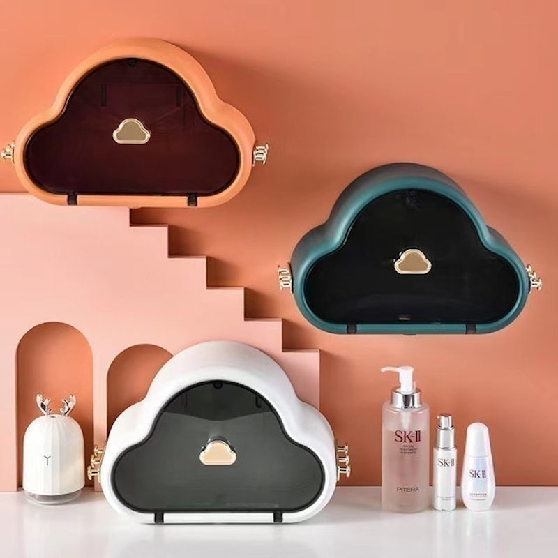 Tempat Tissue Toilet Tempel Dinding Bentuk Awan 1