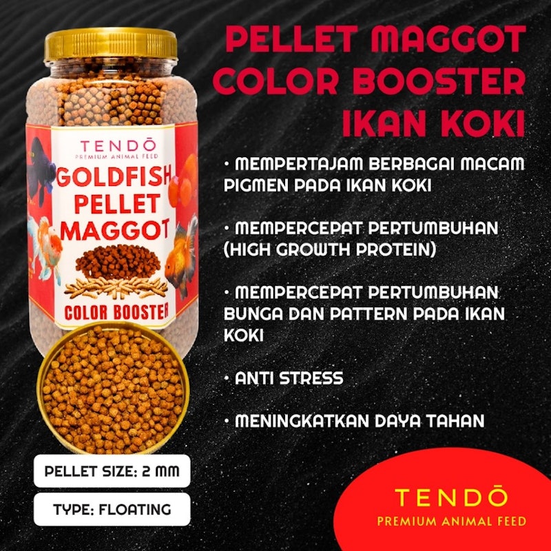 Tendo Goldfish Pelet Maggot Color Booster 3