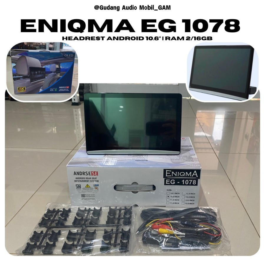 ENIGMA Headrest RAM 4/64GB  3
