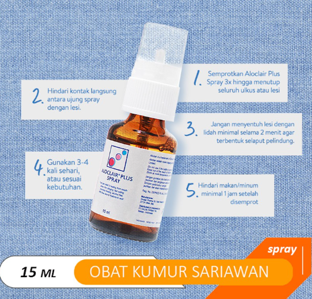 Kalbe Farma Aloclair Plus Spray