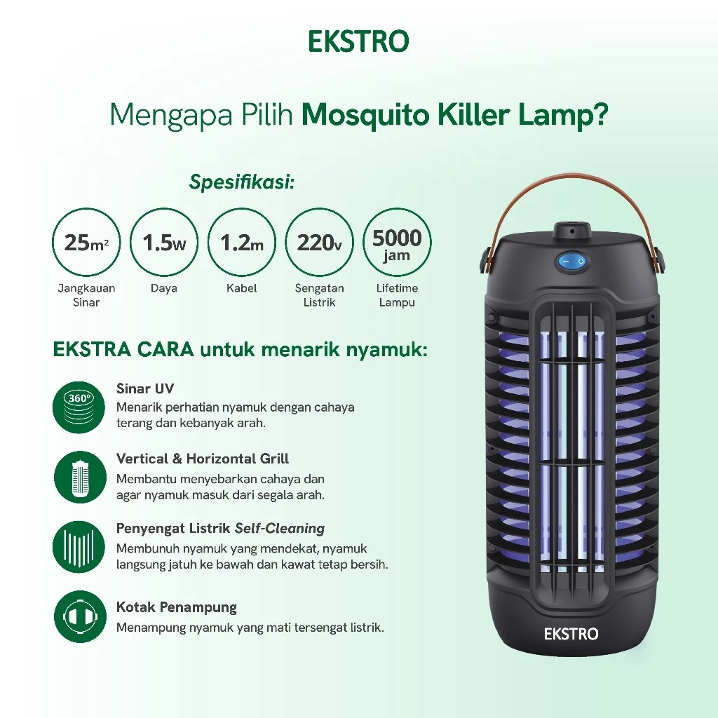 Tissor Ekstro Mosquito Killer T133MKL 