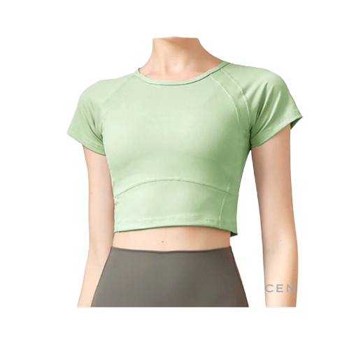 Lacensport Helen's Secret Sport Crop Top  ｜ 1002