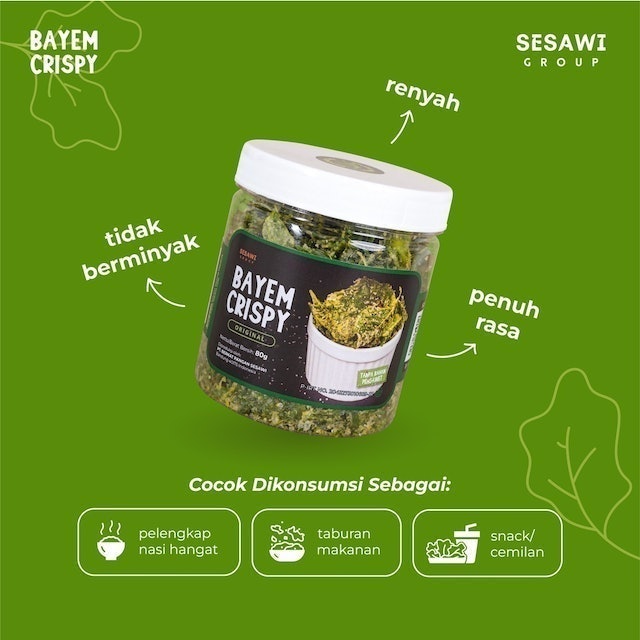 Sesawi Bayem Crispy 